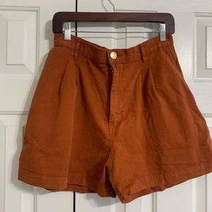 Big Bud Press orange trouser shorts